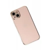Apple iPhone 15 Uyumlu Kılıf Volet Silikon - Pembe