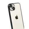 Apple iPhone 15 Uyumlu Lensli Silikon - Siyah
