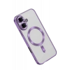 Apple iPhone 16 Kılıf Kross Magneticsafe Kapak - Mor