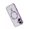 Apple iPhone 16 Kılıf Kross Magneticsafe Kapak - Mor