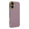 Apple iPhone 16 Kılıf Volet Silikon - Mor