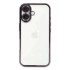 Apple iPhone 16 Plus Kılıf Lensli Silikon - Mor
