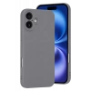 Apple iPhone 16 Plus Uyumlu Kılıf First Silikon - Gri