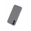Apple iPhone 16 Plus Uyumlu Kılıf First Silikon - Gri