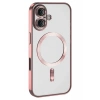 Apple iPhone 16 Plus Uyumlu Kılıf Kross Magneticsafe Kapak - Pembe