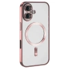 Apple iPhone 16 Plus Uyumlu Kılıf Kross Magneticsafe Kapak - Pembe