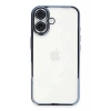 Apple iPhone 16 Plus Uyumlu Kılıf Lensli Silikon - Açık Mavi