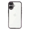Apple iPhone 16 Plus Uyumlu Kılıf Lensli Silikon - Mor