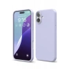 Apple iPhone 16 Plus Uyumlu Kılıf Nano içi Kadife Silikon - Lila
