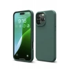 Apple iPhone 16 Pro Kılıf First Silikon - Koyu Yeşil