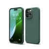 Apple iPhone 16 Pro Kılıf First Silikon - Koyu Yeşil