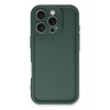 Apple iPhone 16 Pro Kılıf Viera Silikon - Koyu Yeşil