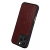 Apple iPhone 16 Pro Max Uyumlu Kılıf Aras Deri Kapak - Bordo