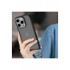 Apple iPhone 16 Pro Max Uyumlu Kılıf Elegant Kapak - Siyah