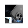 Apple iPhone 16 Pro Max Uyumlu Kılıf Elegant Kapak - Siyah