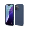 Apple iPhone 16 Pro Max Uyumlu Kılıf First Silikon - Lacivert