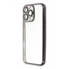 Apple iPhone 16 Pro Max Uyumlu Kılıf Lensli Silikon - Siyah