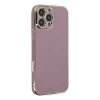 Apple iPhone 16 Pro Max Uyumlu Kılıf Volet Silikon - Mor