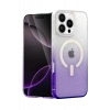 Apple iPhone 16 Pro Max Uyumlu Pummel Shiny Magsafe Kapak - Mor