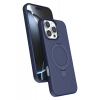 Apple iPhone 16 Pro Max Uyumlu Regal Magsafe Standlı Kapak - Lacivert
