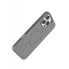 Apple iPhone 16 Pro Max Uyumlu Regal Magsafe Standlı Kapak - Titan Gri