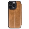 Apple iPhone 16 Pro Uyumlu Kılıf Flip Cover - Taba
