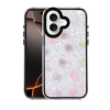 Apple iPhone 16 Uyumlu Lumi Desenli Kapak - Siyah