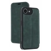 Apple iPhone 16E Kılıf Flip Cover - Koyu Yeşil