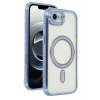 Apple iPhone 16E Uyumlu Joke Simli Magneticsafe Kılıf - Mavi