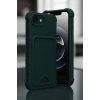 Apple iPhone 16E Uyumlu Kelvin Kartvizitli Silikon - Derin Mor