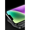 Apple iPhone 16E Uyumlu Kılıf Auto Focus Karbon Kapak - Siyah