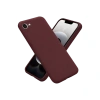 Apple iPhone 16E Uyumlu Kılıf First Silikon - Bordo