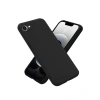 Apple iPhone 16E Uyumlu Kılıf First Silikon - Siyah