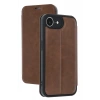 Apple iPhone 16E Uyumlu Kılıf Flip Cover - Taba