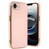 Apple iPhone 16E Uyumlu Kılıf Volet Silikon - Pembe