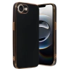 Apple iPhone 16E Uyumlu Kılıf Volet Silikon - Siyah