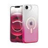 Apple iPhone 16E Uyumlu Pummel Shiny Magsafe Kapak - Pembe