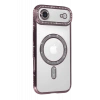 Apple iPhone 17 Air Uyumlu Joke Simli Magneticsafe Kılıf - Pembe