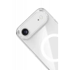 Apple iPhone 17 Air Uyumlu Kılıf Pc Real Magsafe Kapak - Şeffaf