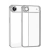Apple iPhone 17 Air Uyumlu Lensli Silikon - Gümüş