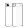 Apple iPhone 17 Air Uyumlu Lensli Silikon - Gümüş