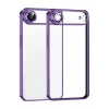Apple iPhone 17 Air Uyumlu Lensli Silikon - Mor