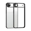 Apple iPhone 17 Air Uyumlu Lensli Silikon - Siyah