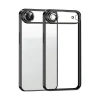 Apple iPhone 17 Air Uyumlu Lensli Silikon - Siyah