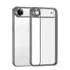 Apple iPhone 17 Air Uyumlu Lensli Silikon - Titan Gri