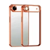 Apple iPhone 17 Air Uyumlu Lensli Silikon - Turuncu