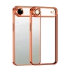 Apple iPhone 17 Air Uyumlu Lensli Silikon - Turuncu