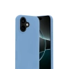 Apple iPhone 17 Nano içi Kadife Silikon - Mavi
