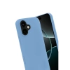 Apple iPhone 17 Nano içi Kadife Silikon - Mavi