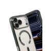Apple iPhone 17 Pro Kross Magneticsafe Kapak - Koyu Yeşil